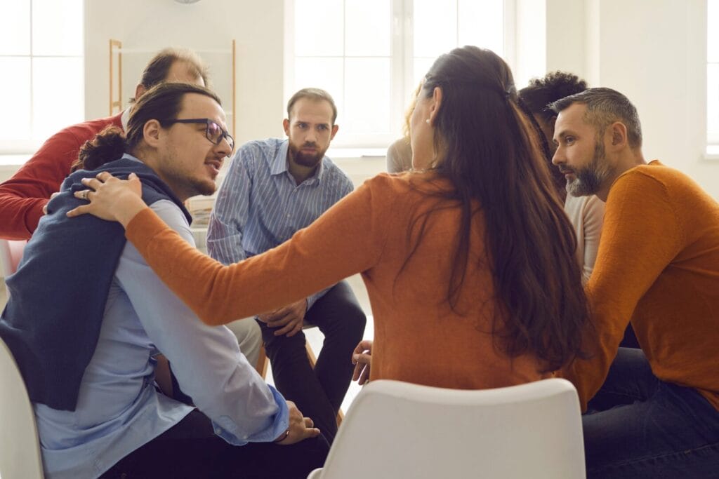 support group in drug rehab