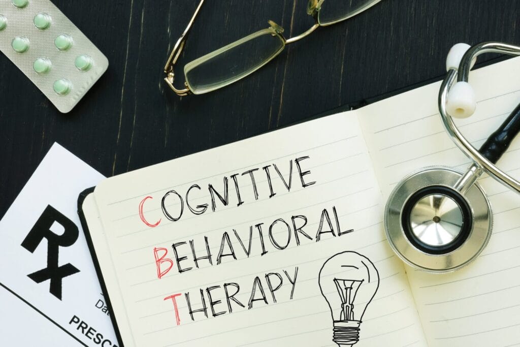 cognitive behavioral therapy written in medical book