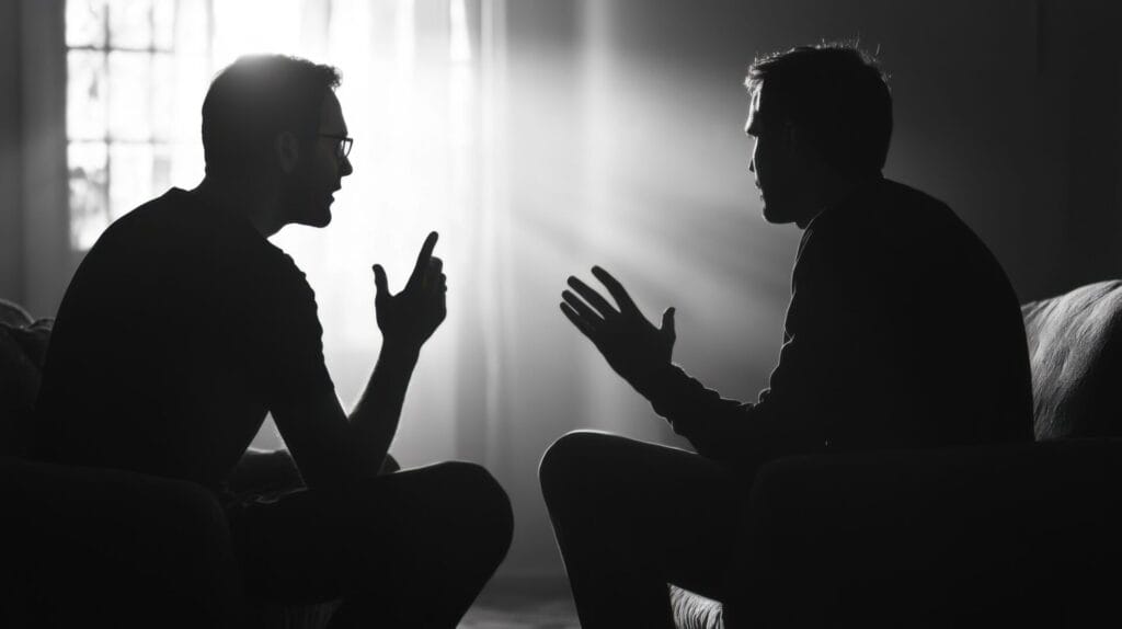 substance abuse counselor talking with patient