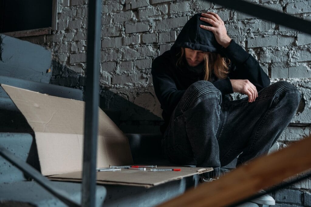 heroin addict